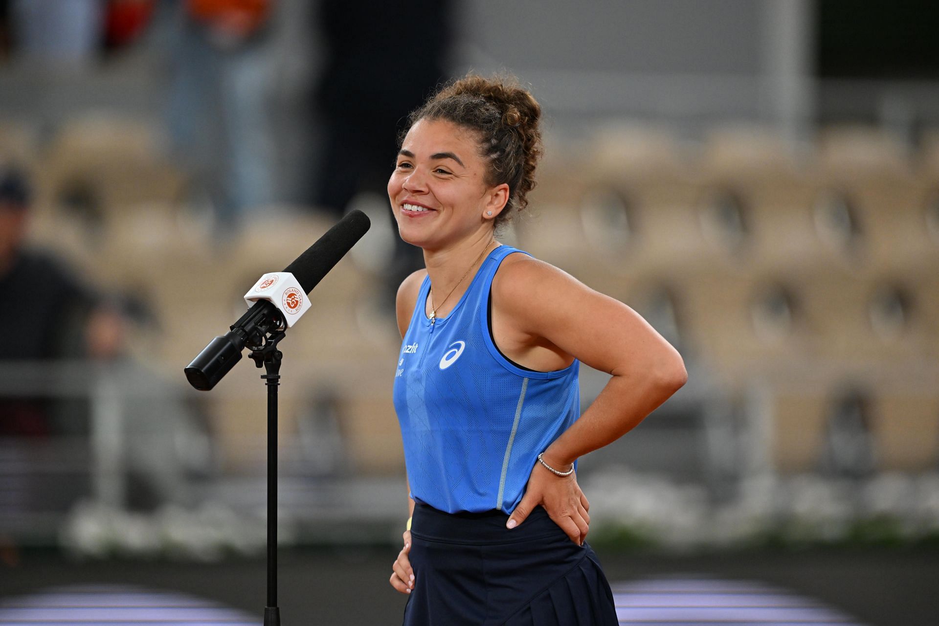 Jasmine Paolini at the French Open 2025. (Photo: Getty)